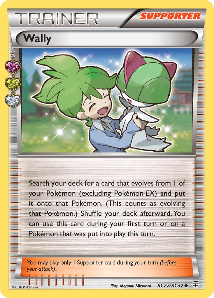 wally card from Pokemon