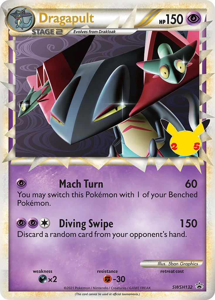 Dragapult card from Pokemon