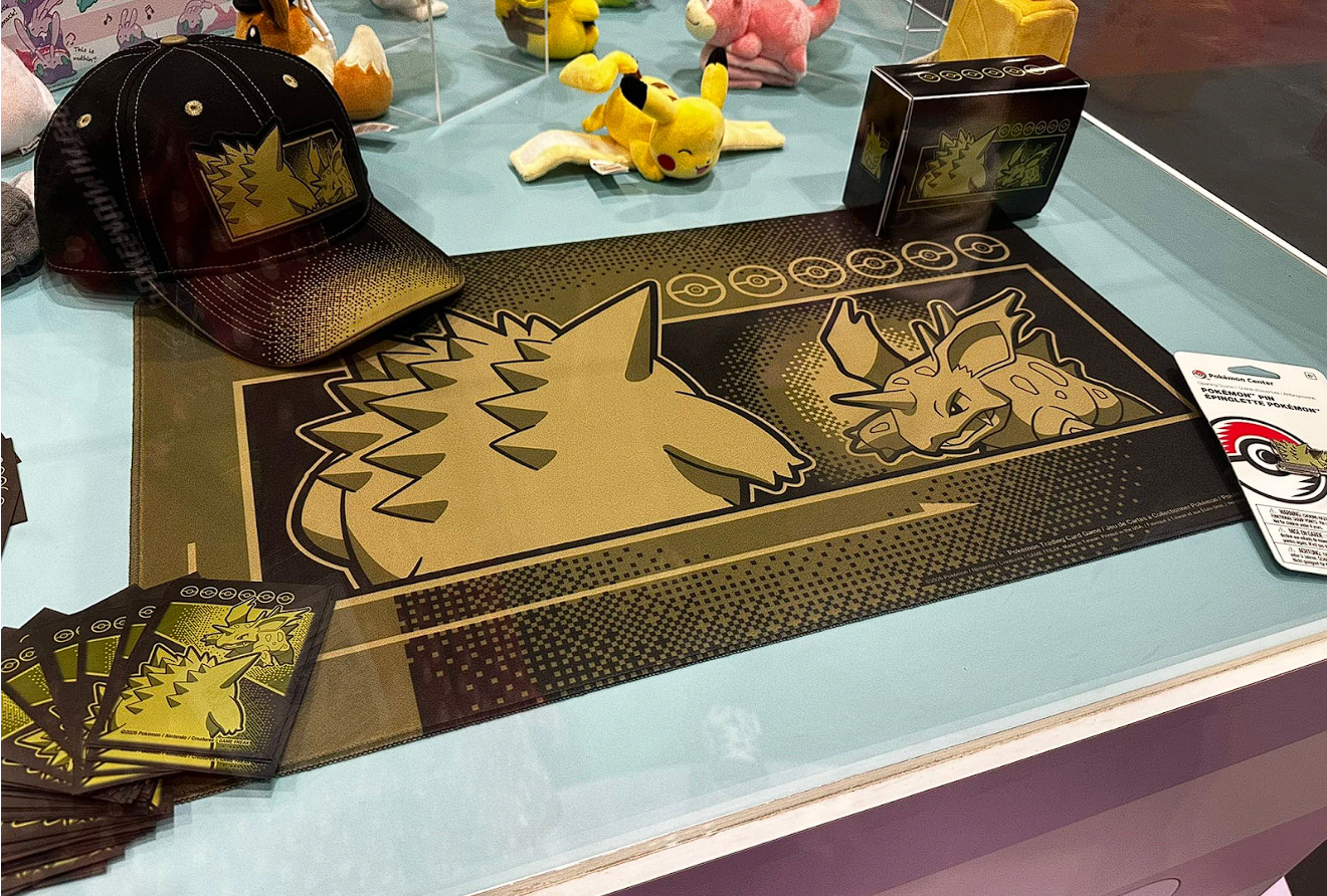 playmat and hat pokemon