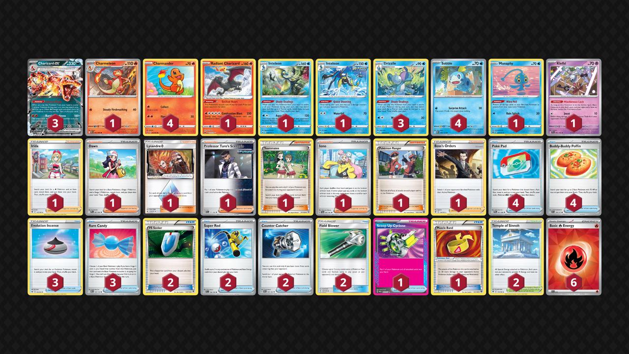 New Charizard Ex Decklist