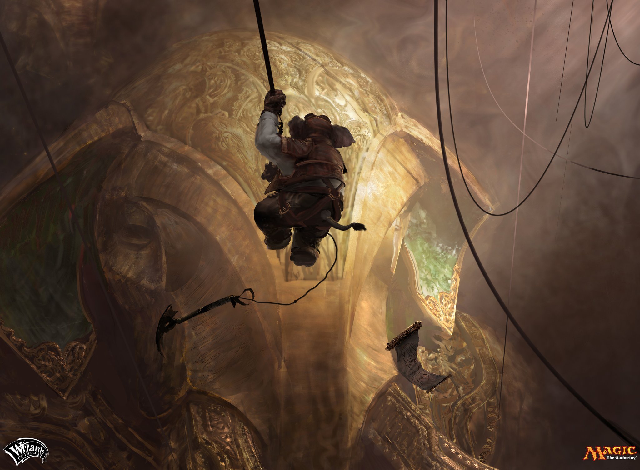 Thrilling-Discovery-Strixhaven-MtG-Art