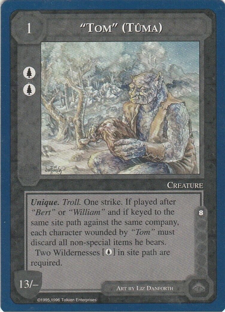 Tom (Tuma) Middle-earth Card Game Card