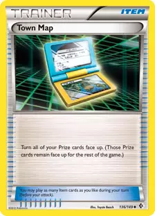 Town Camp Item card from Pokémon
