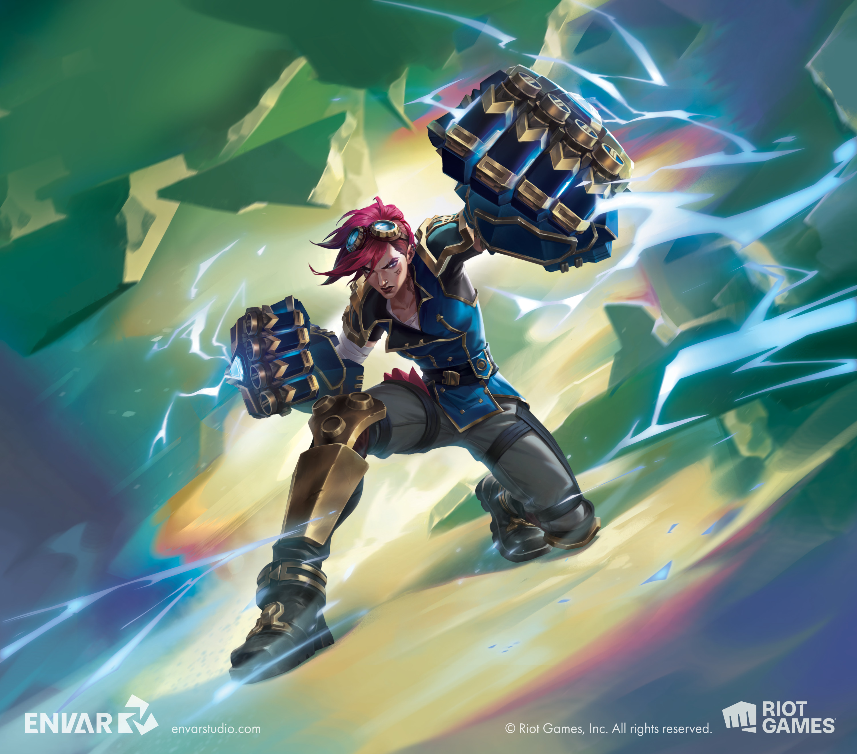 Vi art for Riftbound