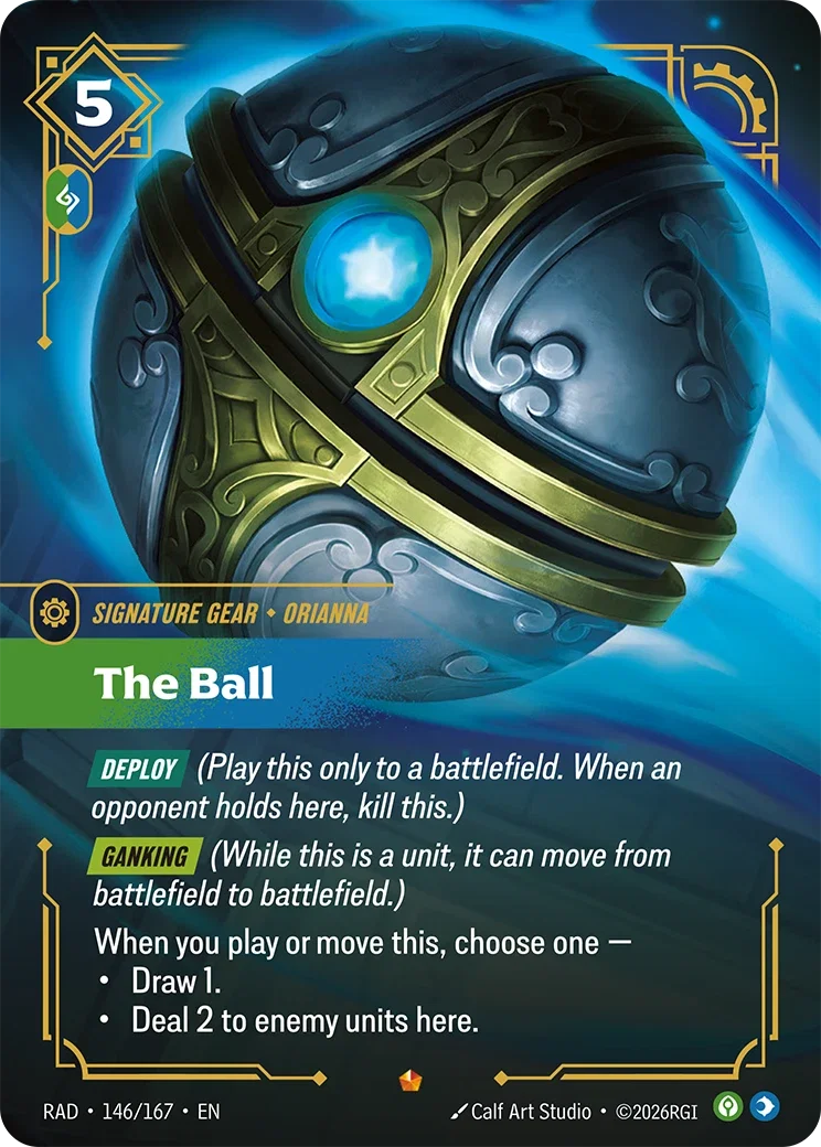 The Ball art for Riftbound
