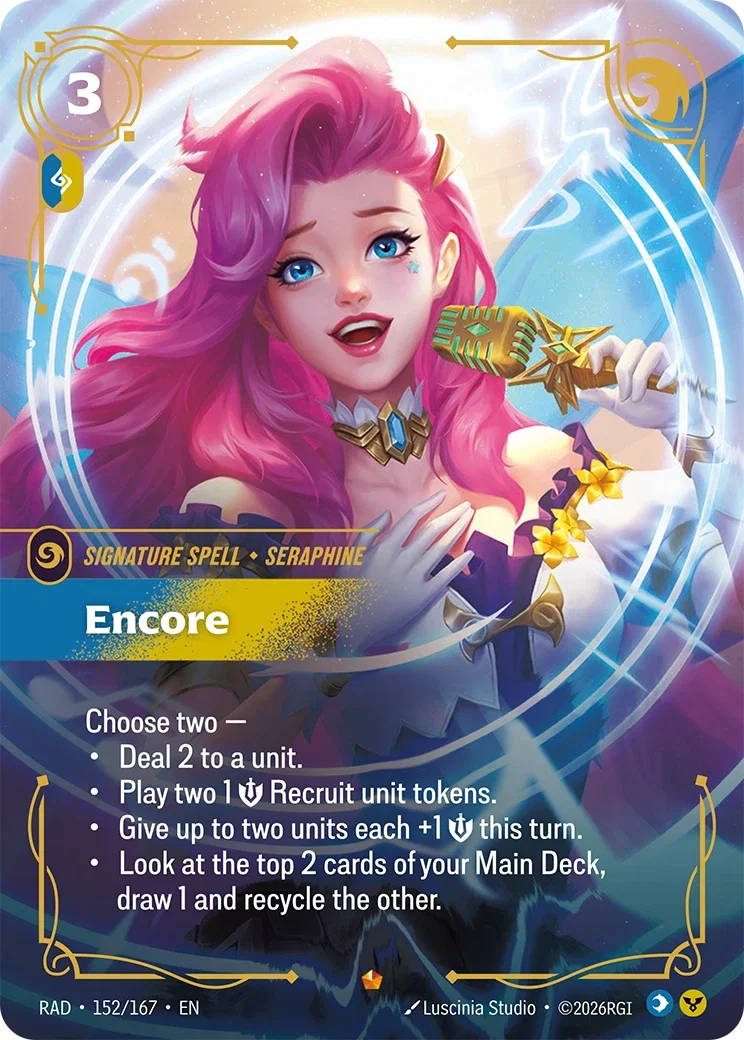 Encore art for Riftbound