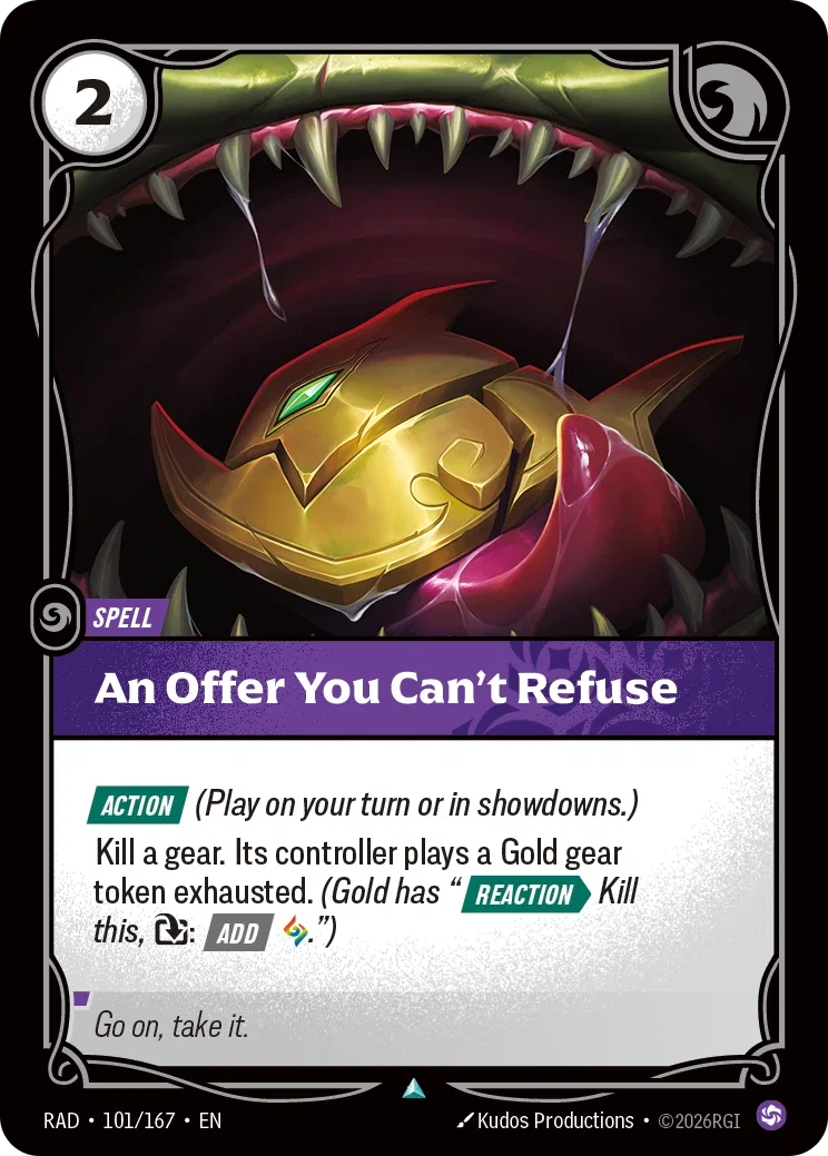 An Offer You Can't Refuse art for Riftbound