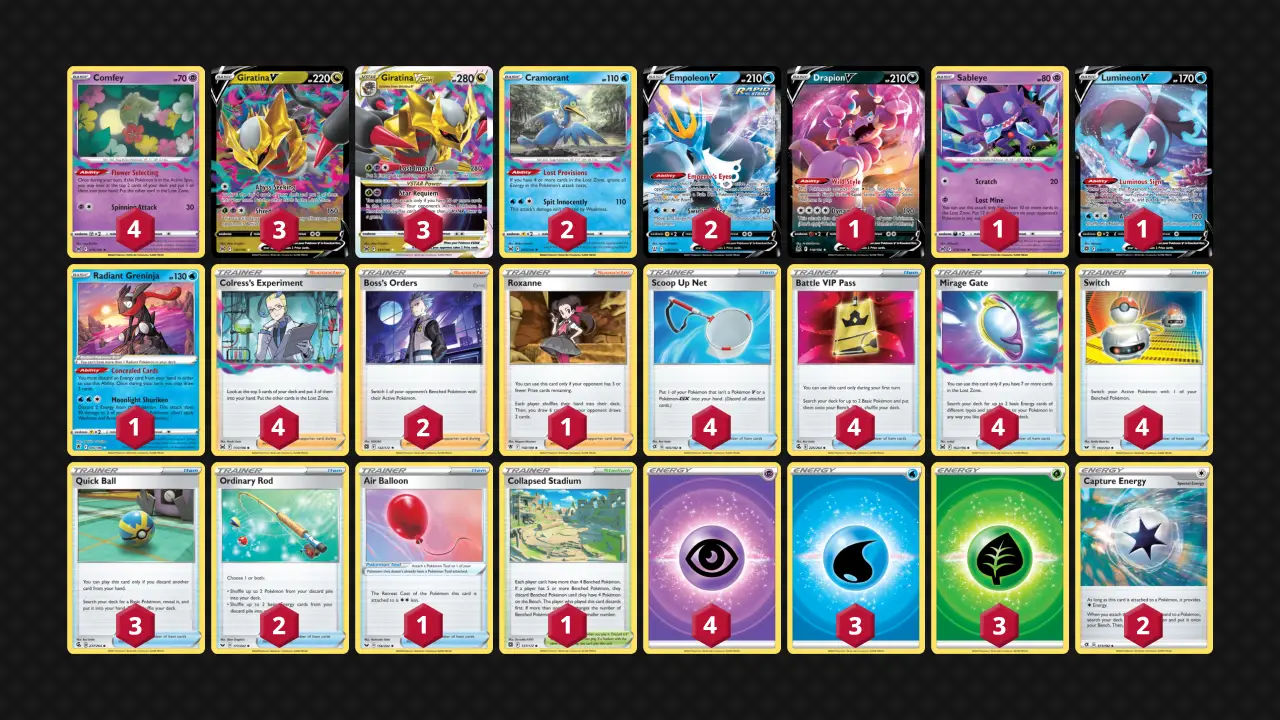 Lost Zone Toolbox decklist from Pokémon