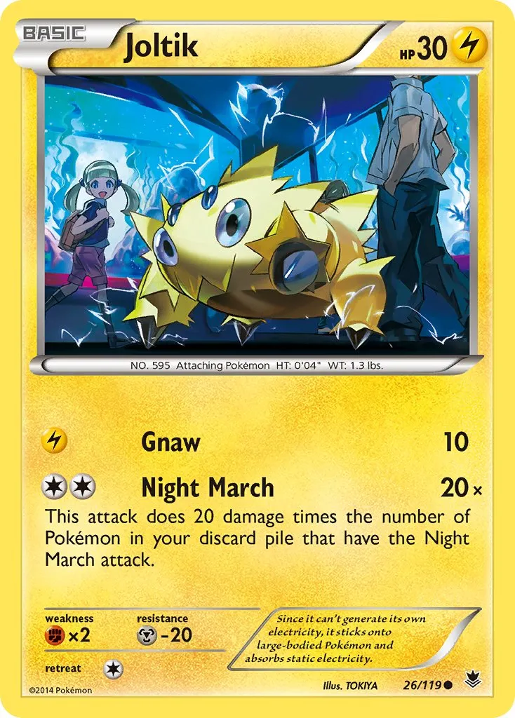 Pokemonkarte Joltik