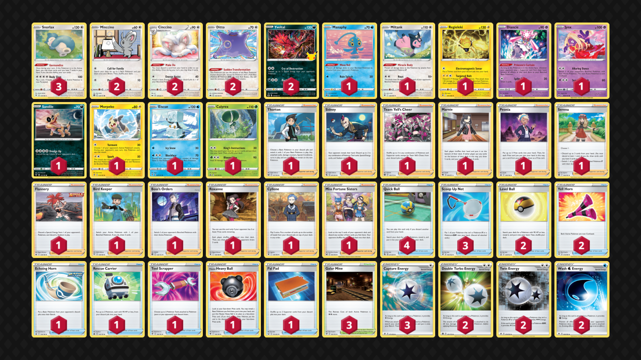 Ditto Control Decklist from Pokémon