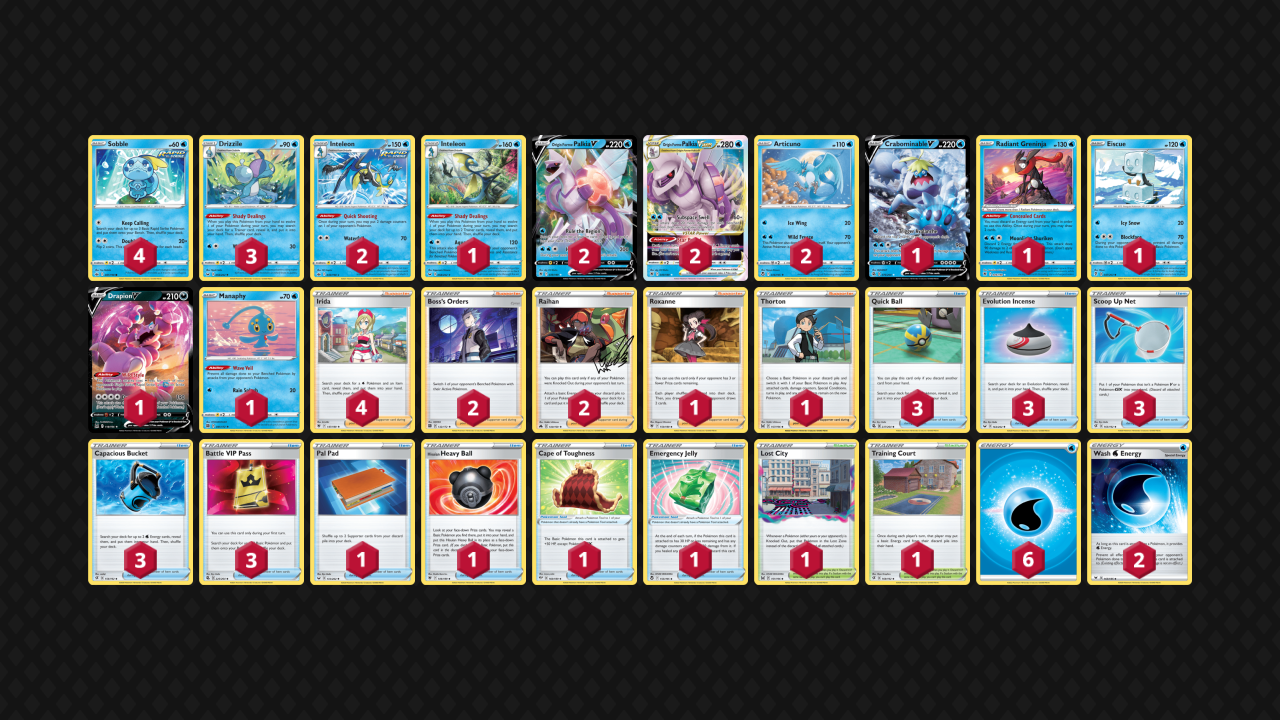 Palkia Intelon Toolbox Decklist from Pokémon