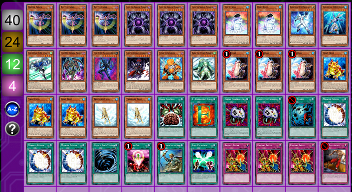 Monarchs Decklist Edison Format from Yu-Gi-Oh!