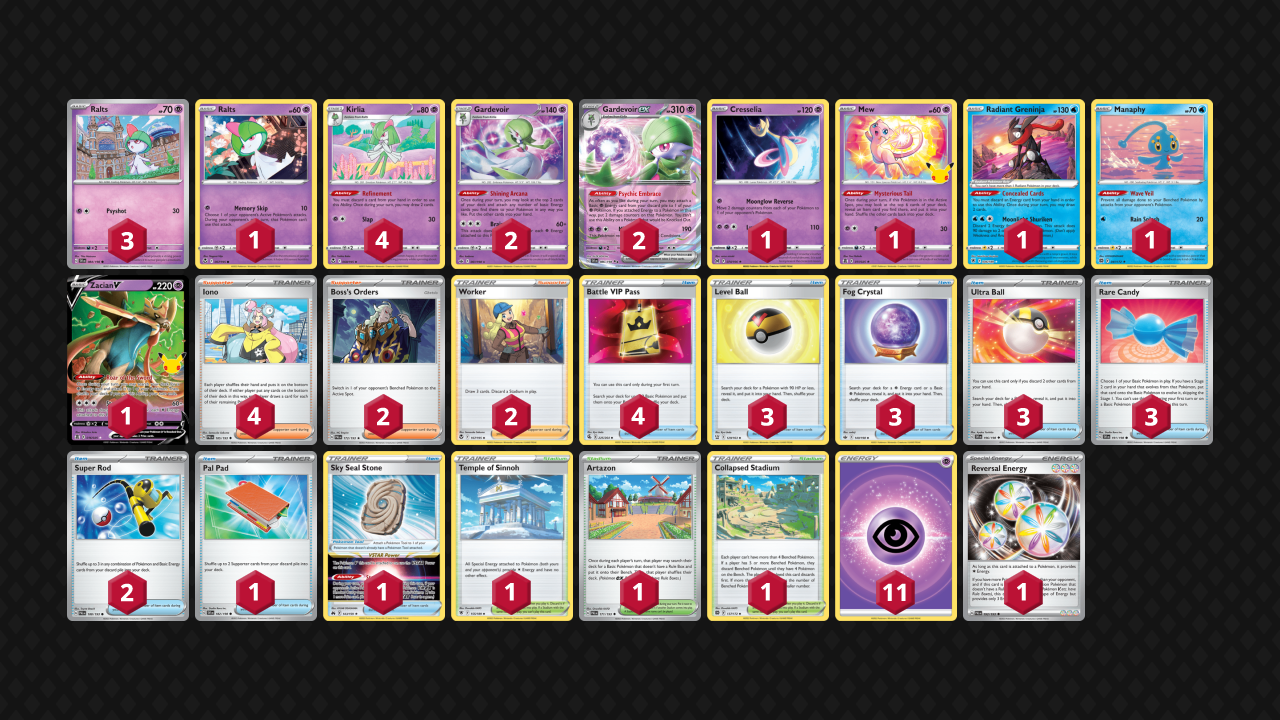 Gardevoir Deck Pokémon