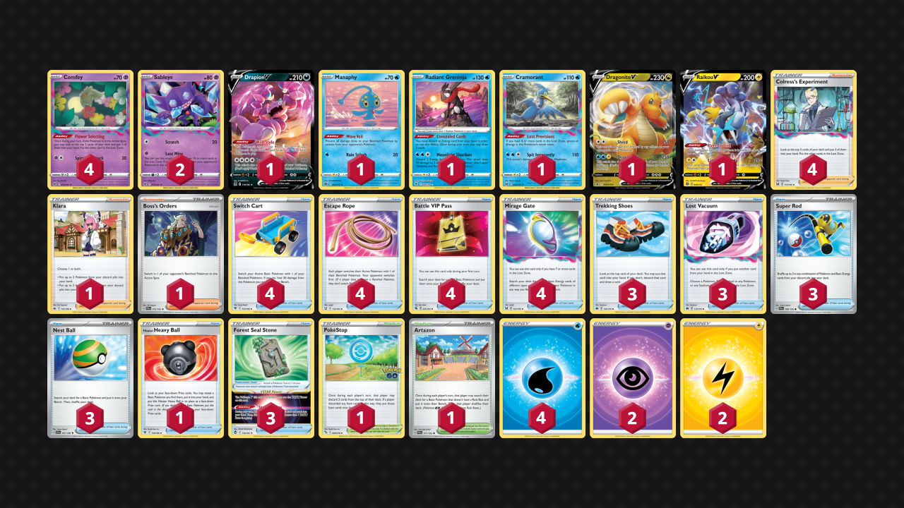 Lost Zone Deck Pokémon