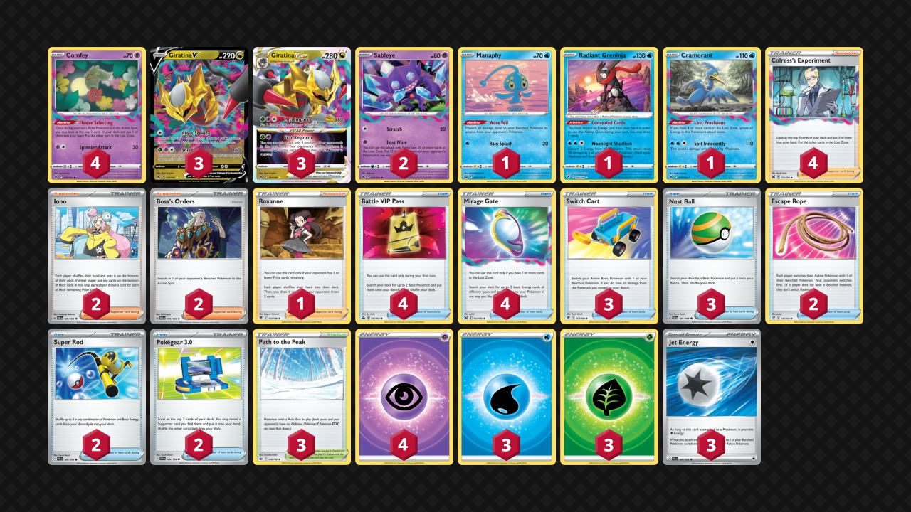 Giratina Deck Pokémon
