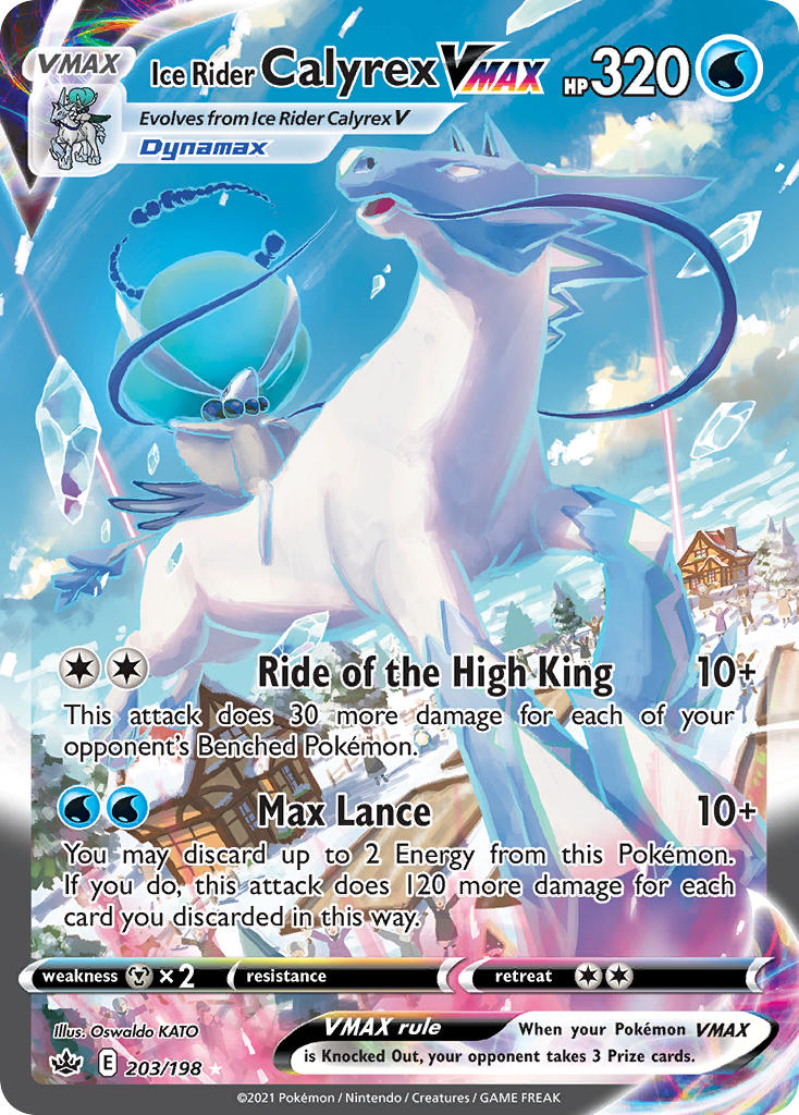 Ice Rider Calyrex Pokémon 2024