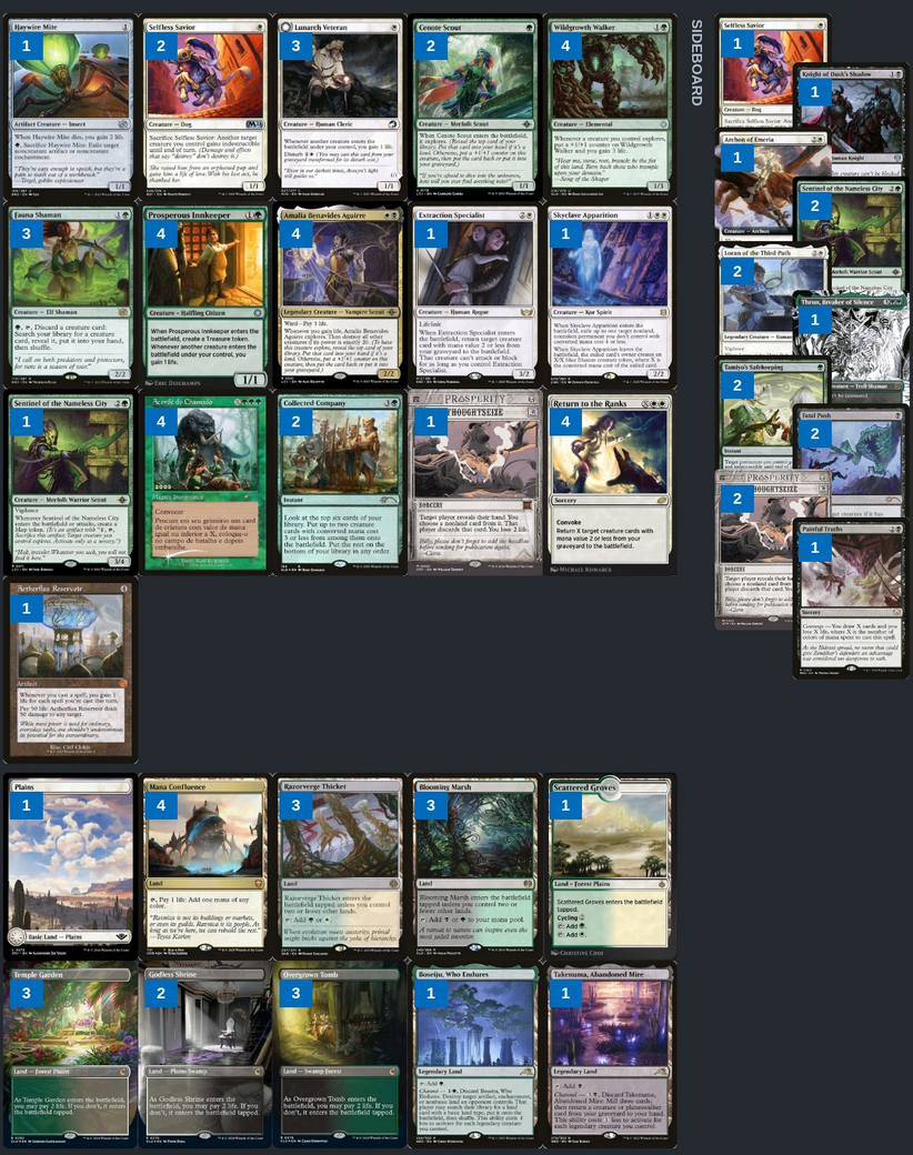 Amalia Combo Decklist Image