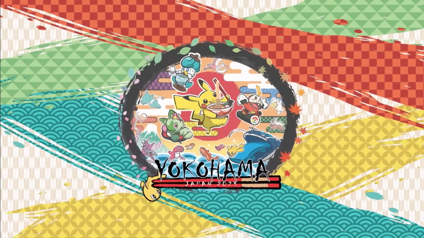 Ad poster of the Pokémon World Championship Yokohama in Japan
