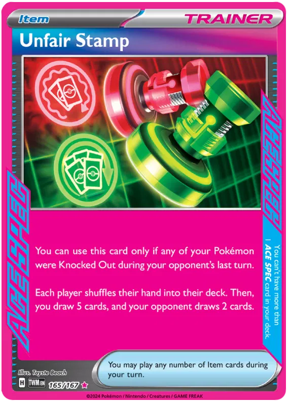 Unfair-Stamp Pokmon