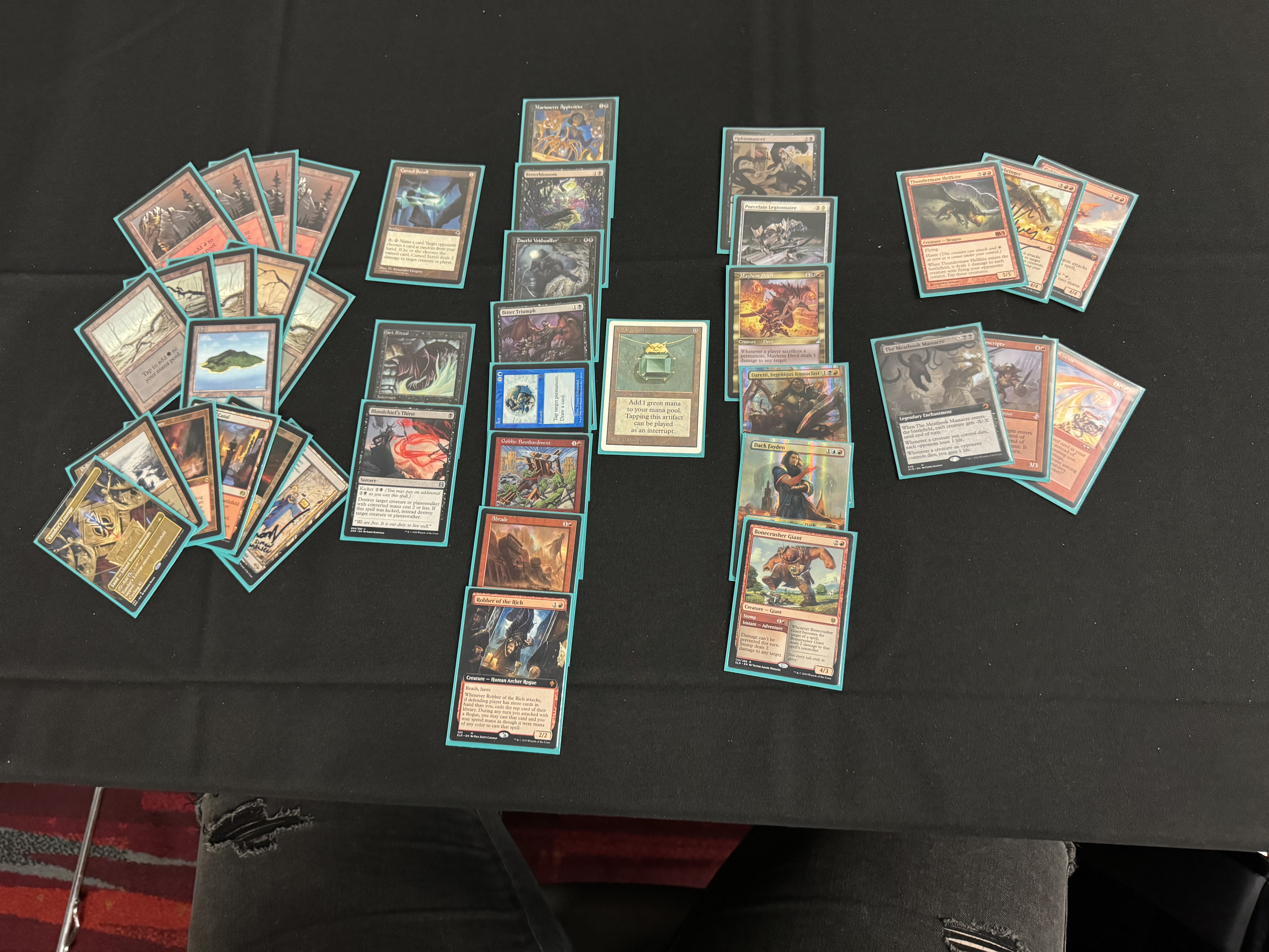 Seat 5: Fernando Palmero Garcia's Final Deck at The Magic Online Vintage Cube Live Powered By Ultimate Guard event in 2024
