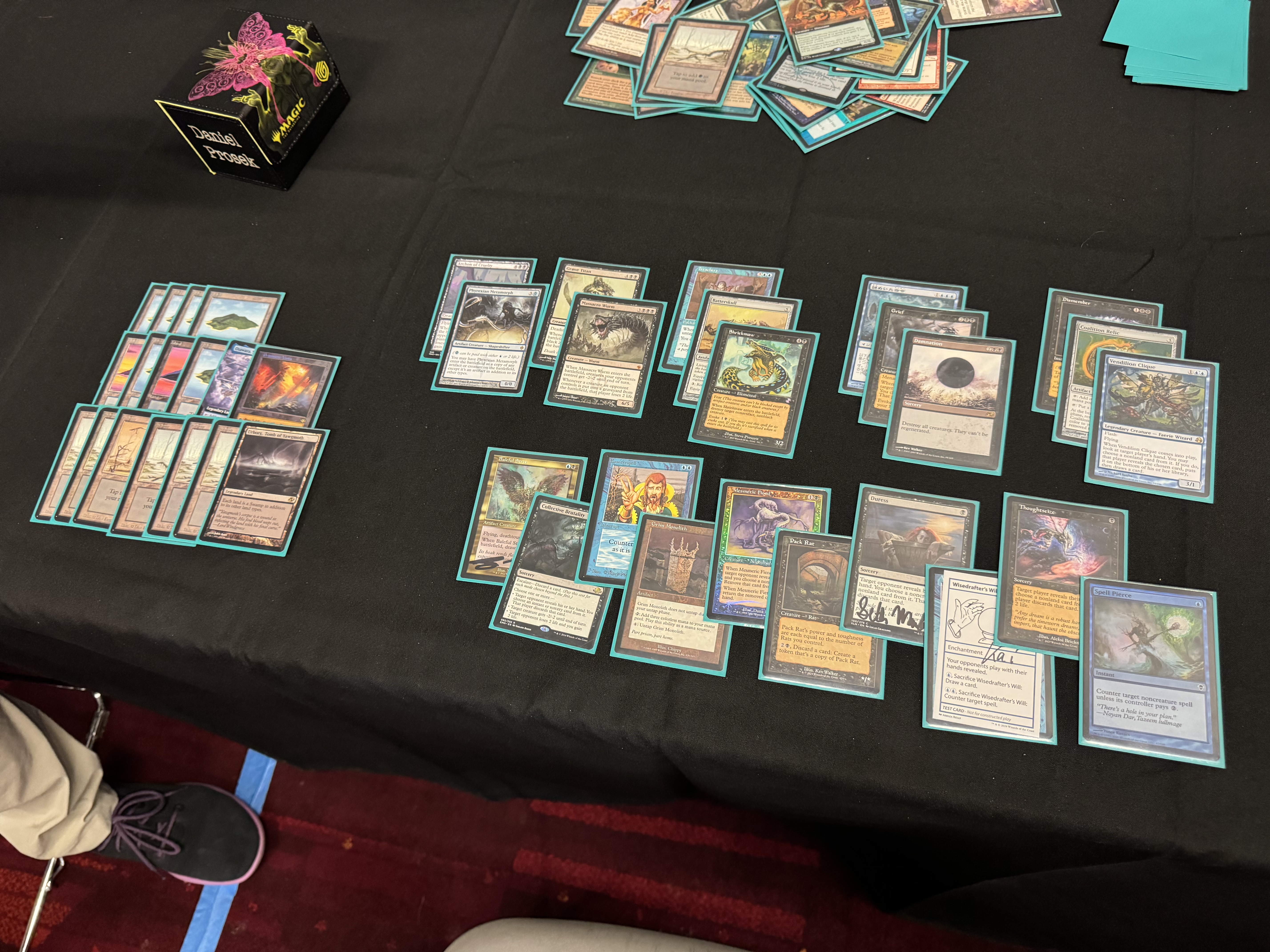 Seat 8 - Daniel Prosek Final Deck