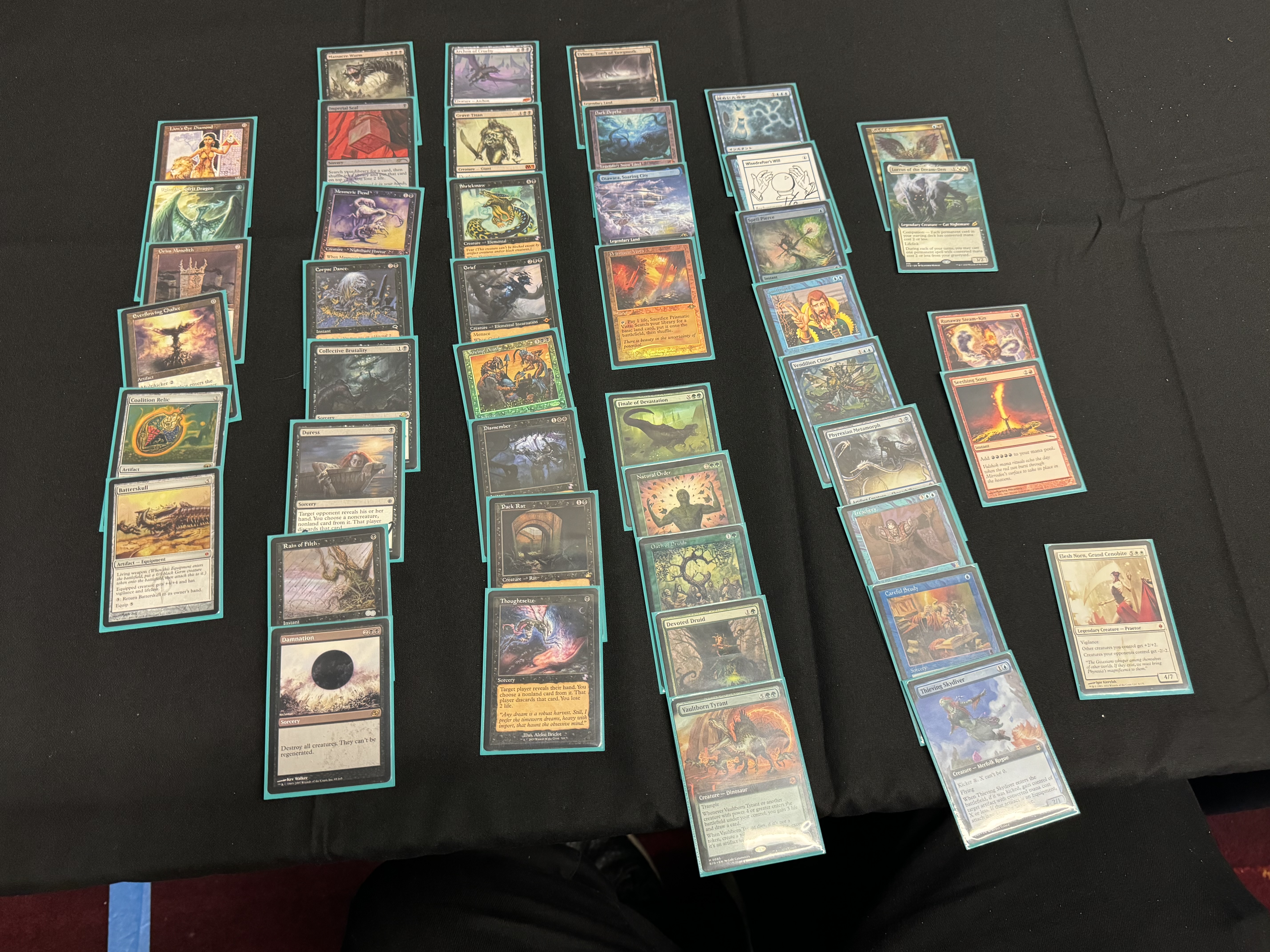 Seat 8: Daniel Prosek's Pool at The Magic Online Vintage Cube Live Powered By Ultimate Guard event in 2024