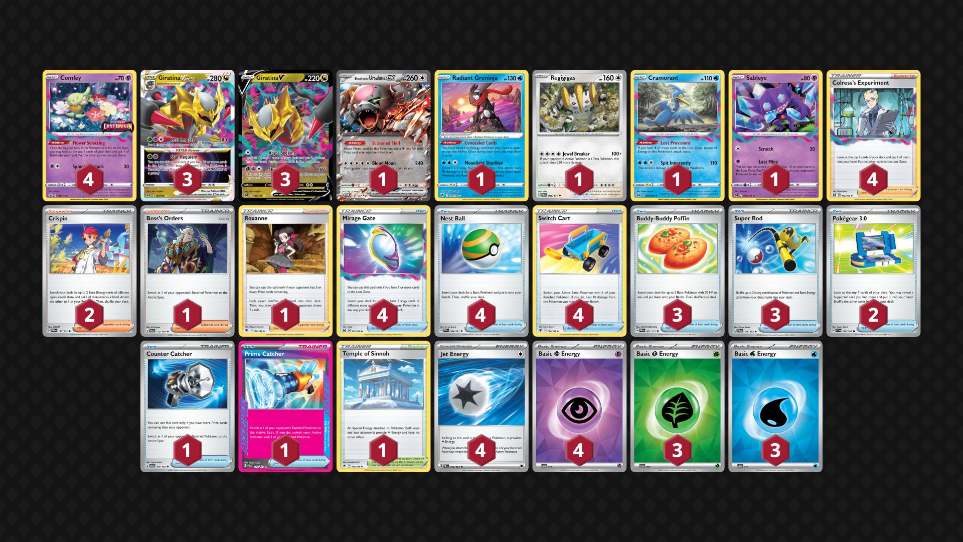 Giratina VSTAR Deck Regigigas