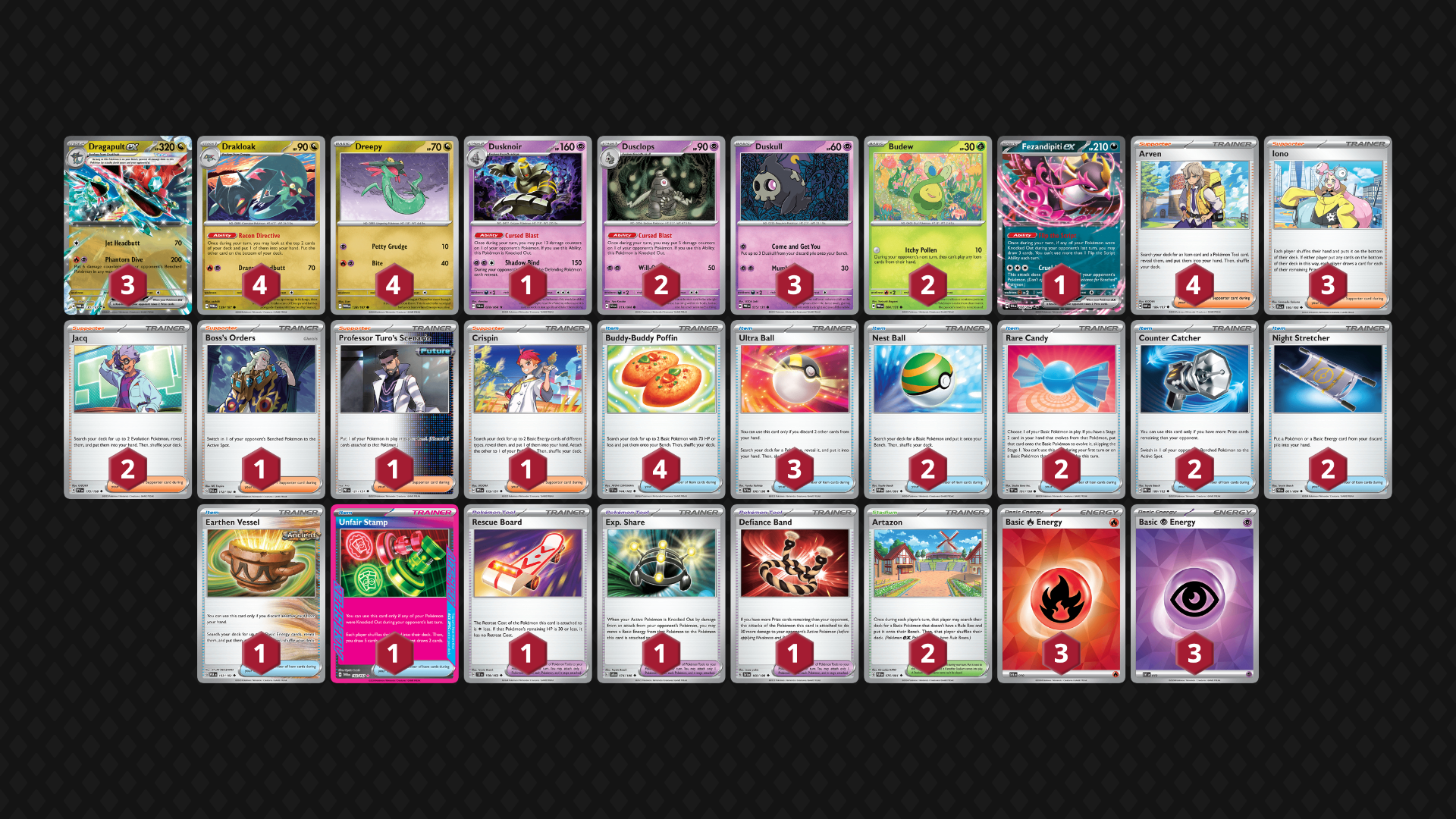Dragapult Dusknoir Deck