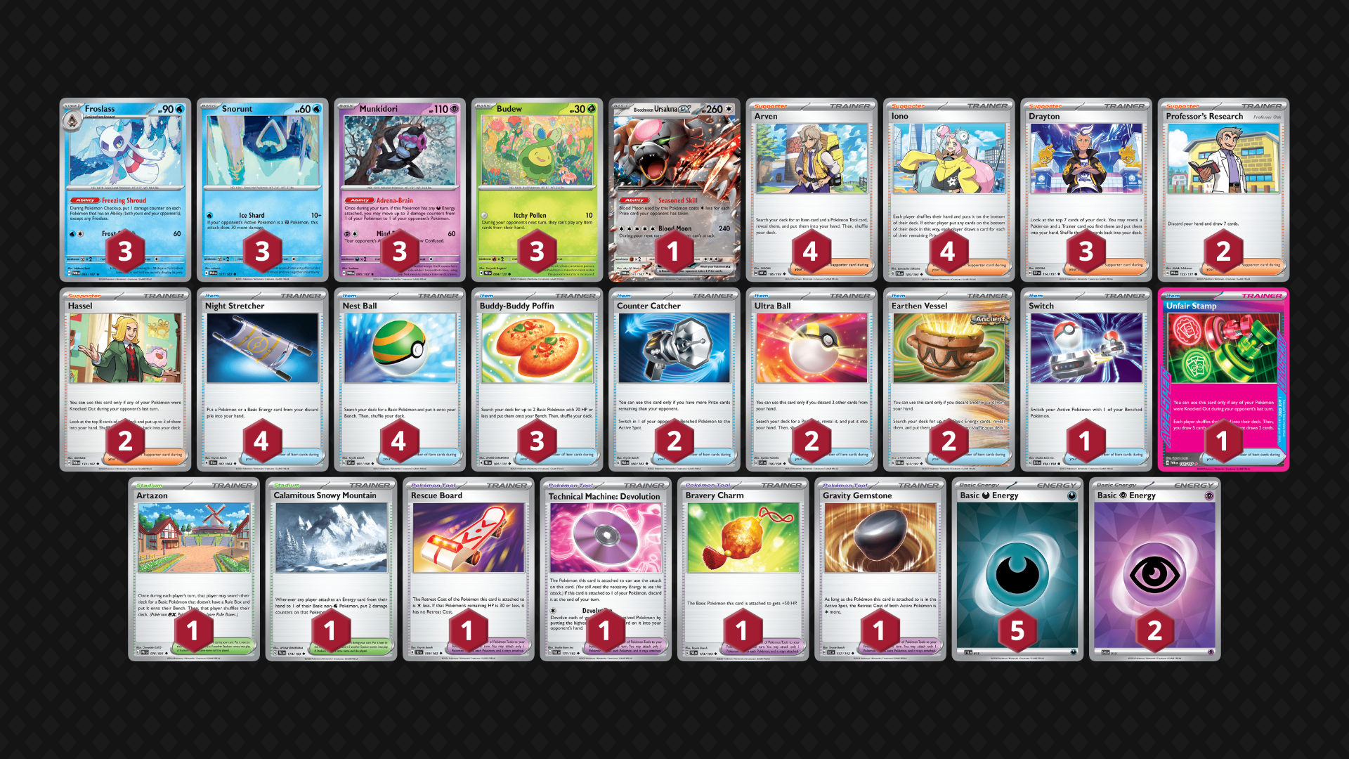 Froslass Deck