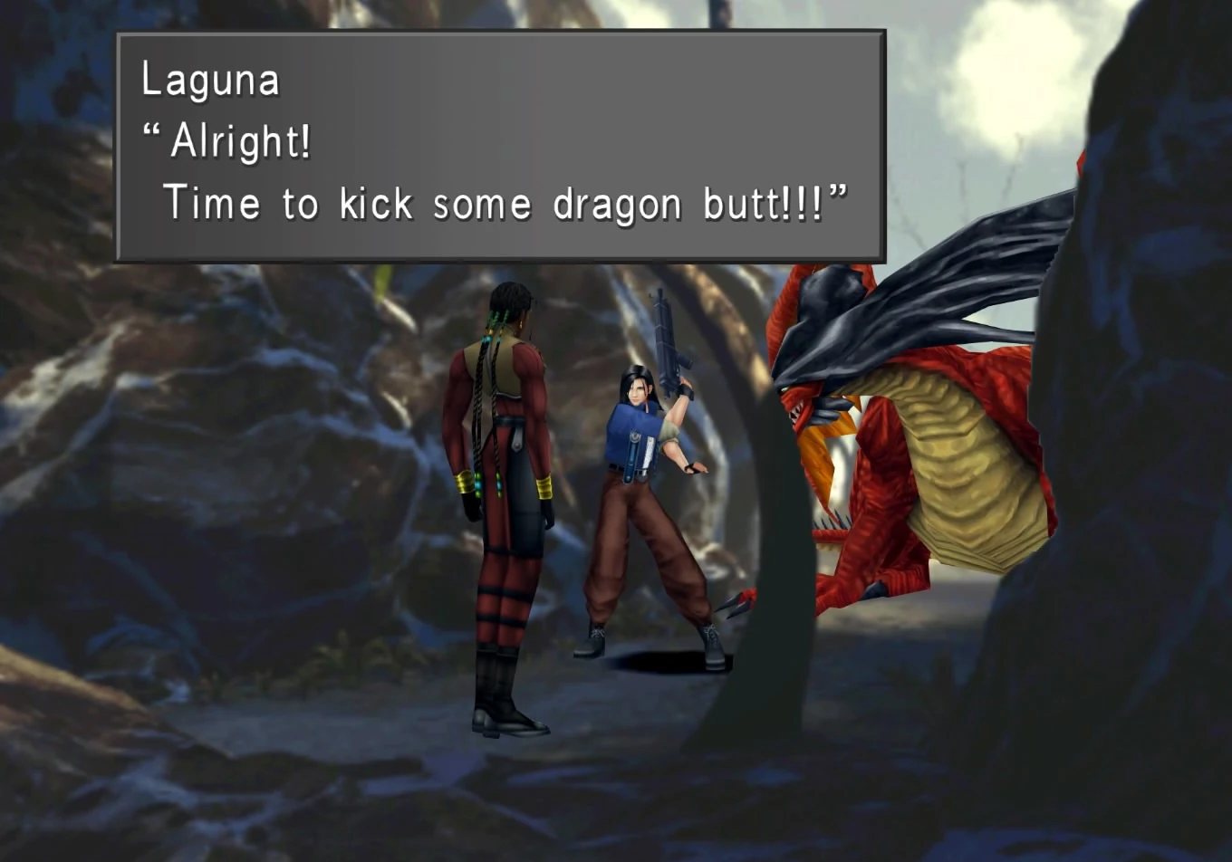 Screenshot from Final Fanstasy game